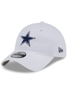 New Era Dallas Cowboys Evergreen 9TWENTY Adjustable Hat - White