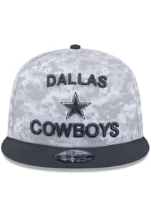 New Era Dallas Cowboys White 2024 Salute to Service JR 9FIFTY Youth Snapback Hat