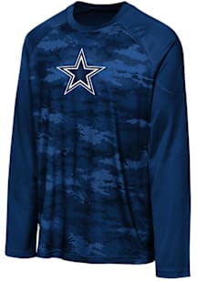 Dallas Cowboys Youth Navy Blue Win Zone Long Sleeve T-Shirt