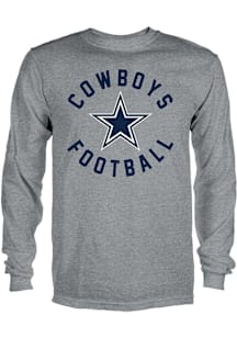 Dallas Cowboys Charcoal Killian Long Sleeve T Shirt