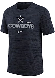 Nike Dallas Cowboys Youth Navy Blue Nike Velocity Short Sleeve T-Shirt
