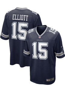 Ezekiel Elliott  Nike Dallas Cowboys Navy Blue Home Football Jersey