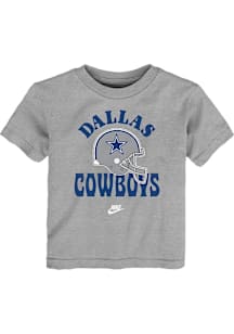 Nike Dallas Cowboys Toddler Grey Nike Retro Groove Short Sleeve T-Shirt