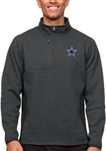 Antigua Dallas Cowboys Mens Navy Blue Course Medium Weight Jacket