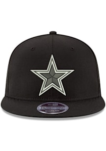 New Era Dallas Cowboys Black Tonal Basic 9FIFTY Mens Snapback Hat