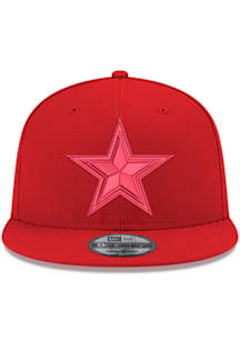 New Era Dallas Cowboys Red Basic 9FIFTY Mens Snapback Hat