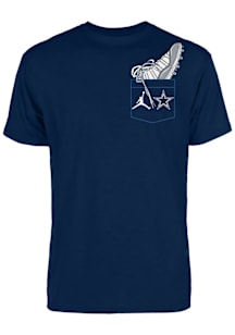 Dallas Cowboys Navy Blue Nike Grid Short Sleeve Fashion Player T Shirt