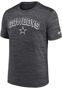 Nike Dallas Cowboys Black Velocity Short Sleeve T Shirt