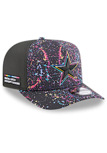 New Era Dallas Cowboys 2025 Crucial Catch 9FIFTY A Frame Adjustable Hat - Black