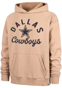47 Dallas Cowboys Mens Tan Dusted Bowline River Fashion Hood