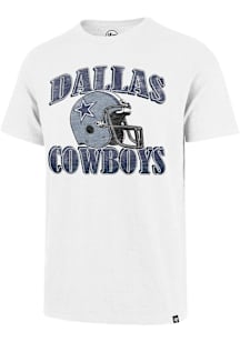 47 Dallas Cowboys White Overrun Scrum Short Sleeve Fashion T Shirt