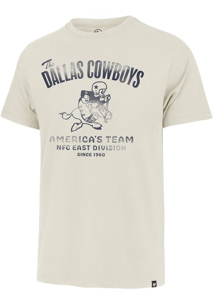 47 Dallas Cowboys TAN Wide Open Franklin Short Sleeve Fashion T