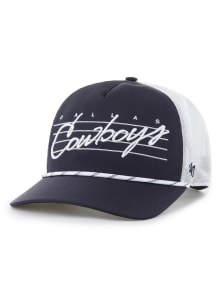 47 Dallas Cowboys Downburst Mesh Hitch Adjustable Hat - Navy Blue