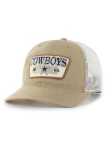 47 Dallas Cowboys Ridgewood RF Trucker Adjustable Hat - Brown