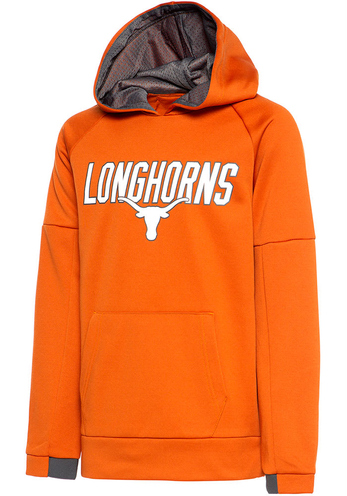 Texas Longhorns Youth Burnt Orange Zang Long Sleeve Hoodie
