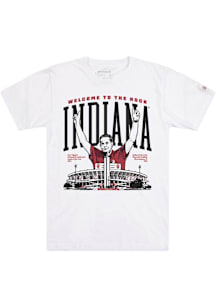 Homefield Indiana Hoosiers White Welcome to the Rock Coach Cignetti Short Sleeve T Shirt