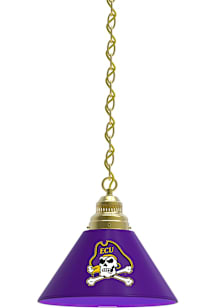 East Carolina Pirates Single Gold Billiard Lamp