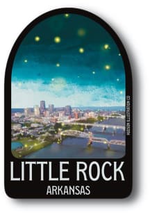 Little Rock City Magnet