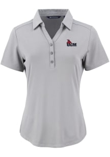 Cutter and Buck Central Missouri Mules Womens Cardinal Forge Eco Polo Short Sleeve Polo Shirt