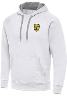 Antigua New Mexico United Mens White Victory Long Sleeve Hoodie