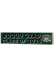 KH Sports Fan Ohio Bobcats 3x13 Block Sign Class of 2025 Sign - Green