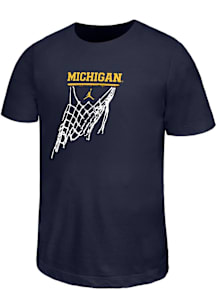 Nike Michigan Wolverines Youth Blue Legend Short Sleeve T-Shirt