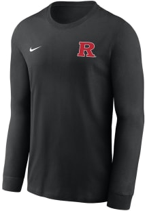 Mens Rutgers Scarlet Knights Black Nike Legend Long Sleeve T-Shirt