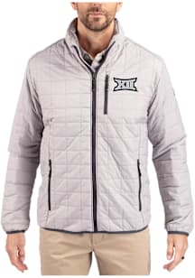 Cutter and Buck Big 12 Mens Ash Rainier PrimaLoft Big and Tall Lined Jacket