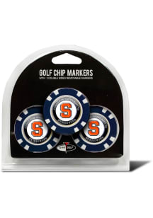 Syracuse Orange Poker Chip 3 Pack Golf Ball Marker