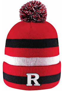 LogoFit Rutgers Scarlet Knights Black Primetime Mens Knit Hat