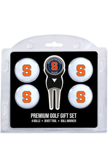 Syracuse Orange Divot Tool 4 Pack Golf Gift Set