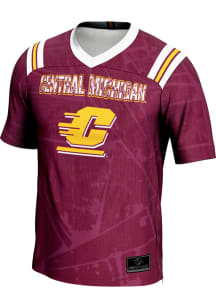 ProSphere Central Michigan Chippewas Maroon Vigor Football Jersey