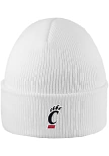 LogoFit Cincinnati Bearcats White North Pole Mens Knit Hat