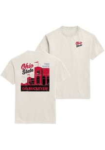 Ohio State Buckeyes The Shoe EZ Short Sleeve T Shirt - White