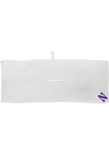 White Northwestern Wildcats Microfiber 16x40 Golf Towel