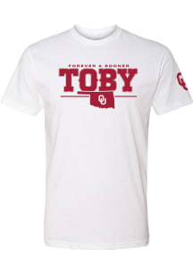 Oklahoma Sooners White Forever Sooner Toby Short Sleeve Fashion T Shirt