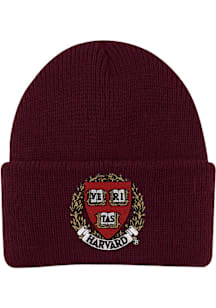LogoFit Harvard Crimson North Pole Baby Knit Hat - Crimson