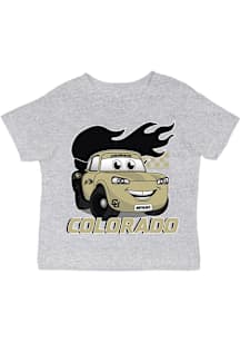 Vive La Fete Colorado Buffaloes Infant Full Speed Short Sleeve T-Shirt Grey