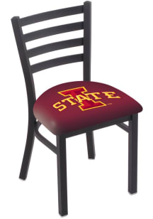 Iowa State Cyclones Stationary Black Wrinkle Finish Pub Stool - Black