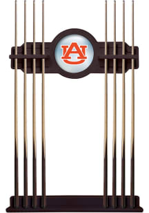 Auburn Tigers Solid Wood Cue Rack Pool Table