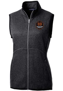 Cutter and Buck Houston Dynamo Womens Charcoal Mainsail Vest