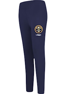 Pro Standard Denver Nuggets Girls Navy Blue Retro Classics Bottoms Leggings