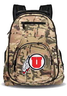 Utah Utes White Premium Laptop Backpack