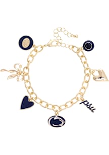 Penn State Nittany Lions Enamel Icons Charm Womens Bracelet