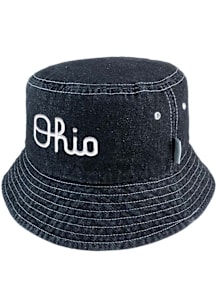 LogoFit Ohio State Buckeyes Black Jucket Mens Bucket Hat