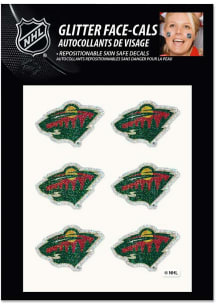 Minnesota Wild 6pk Glitter Tattoo
