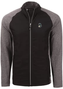 Black Michigan State Spartans Cutter and Buck Mens Vault Adapt Eco Big and Tall Light Weight Jacke..