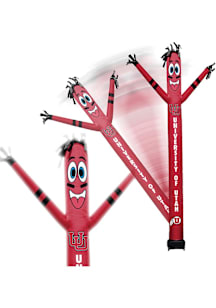 Utah Utes Black Outdoor Inflatable team color and team logo