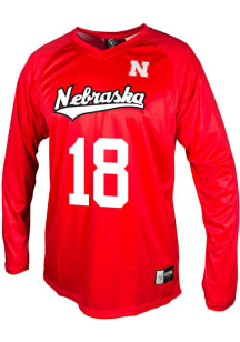 Ryan Hunter Genuine Collective Mens Red Nebraska Cornhuskers NIL Jersey