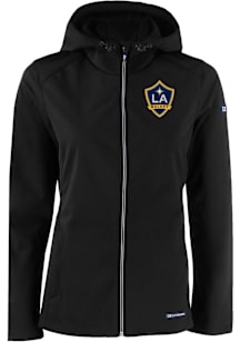 Cutter and Buck LA Galaxy Womens Black Evoke Light Weight Jacket